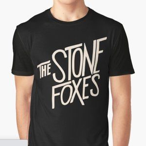 The Stone Foxes band Tee T-shirt black unisex
